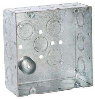 Hubbell WIRING257 662138 Square Box, 4-11/16